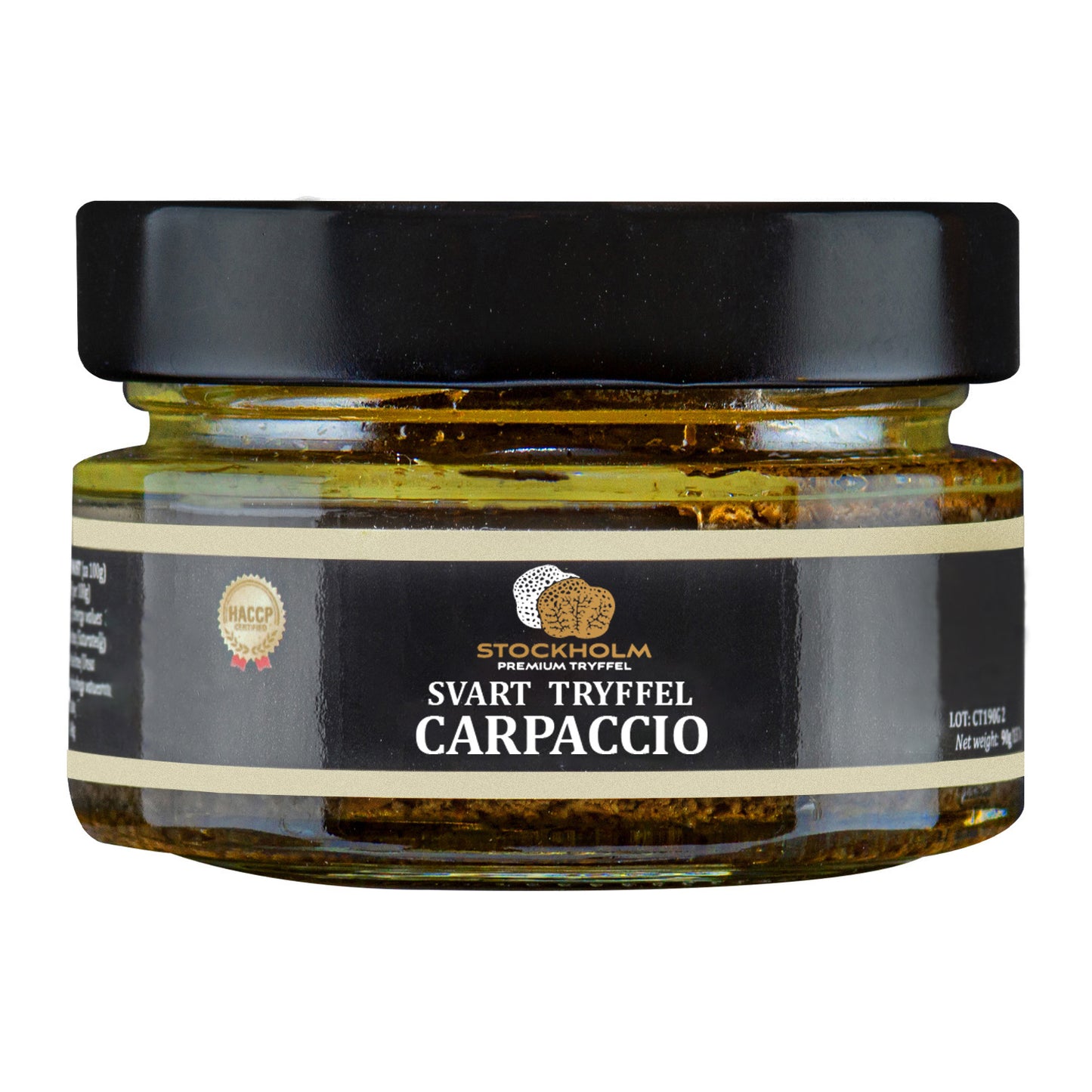 Carpaccio Svart Tryffel 90g