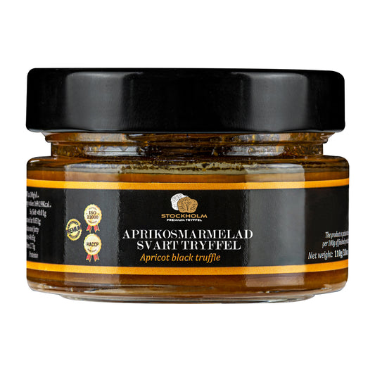 Aprikosmarmelad med Svart Tryffel
